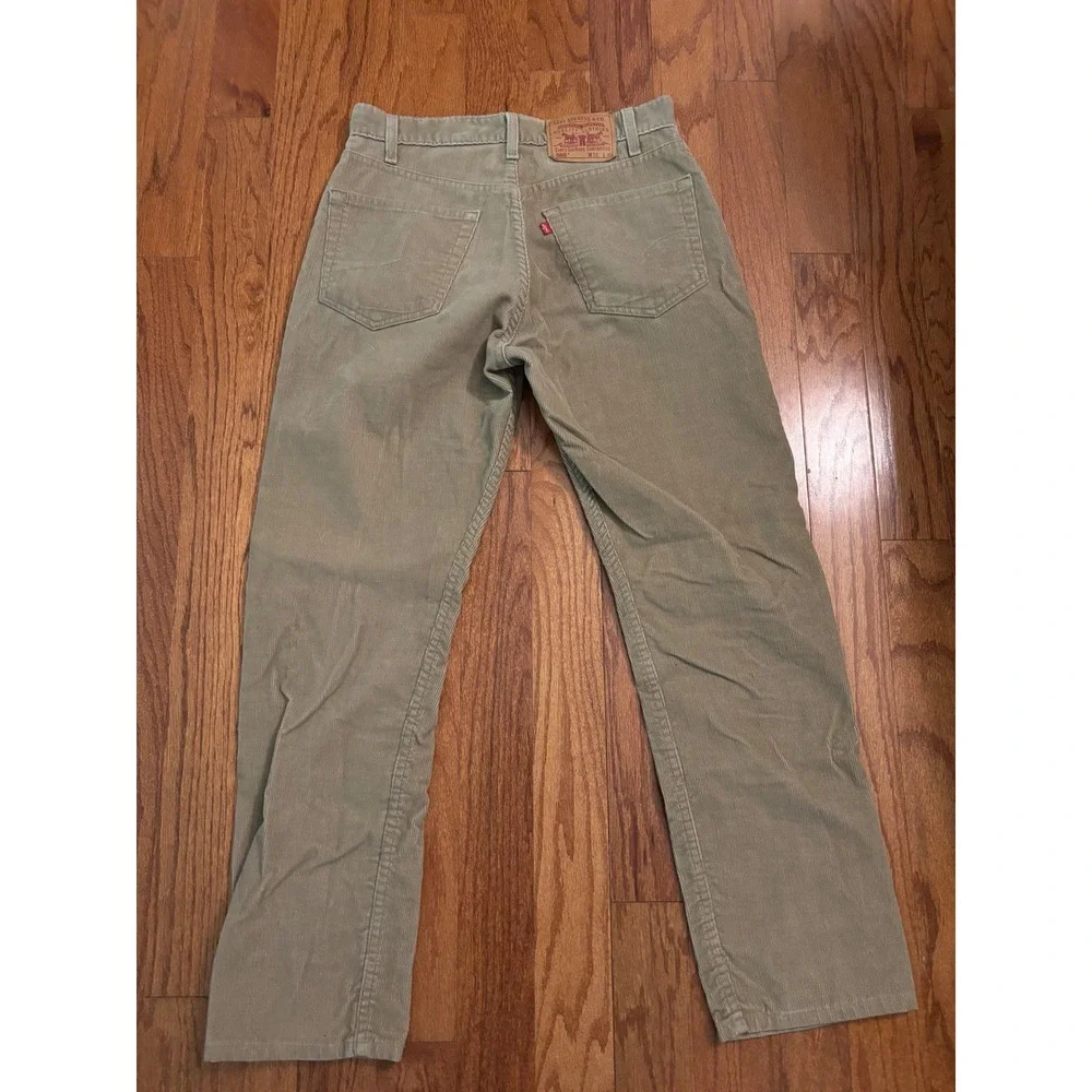 Levi's Vintage‎ 0500 Regular Fir Straight Leg Tan Corduroy Pants Size W32/L30